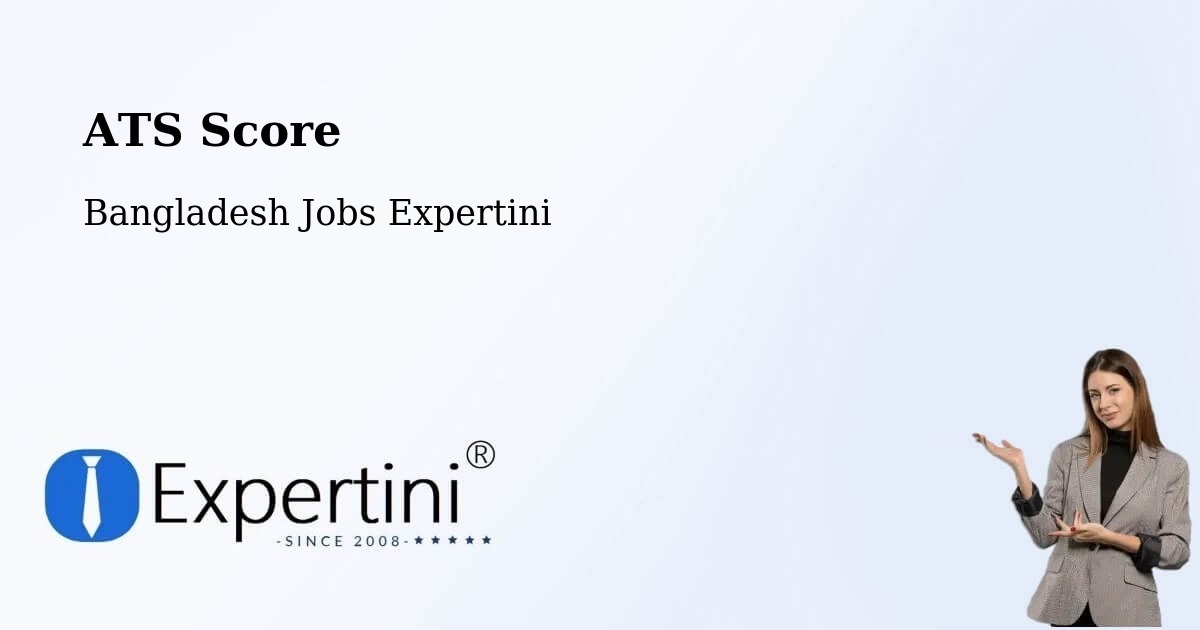 Resume ATS Score & Job Description Match Tool – Jhingergācha - Bangladesh Jobs Expertini